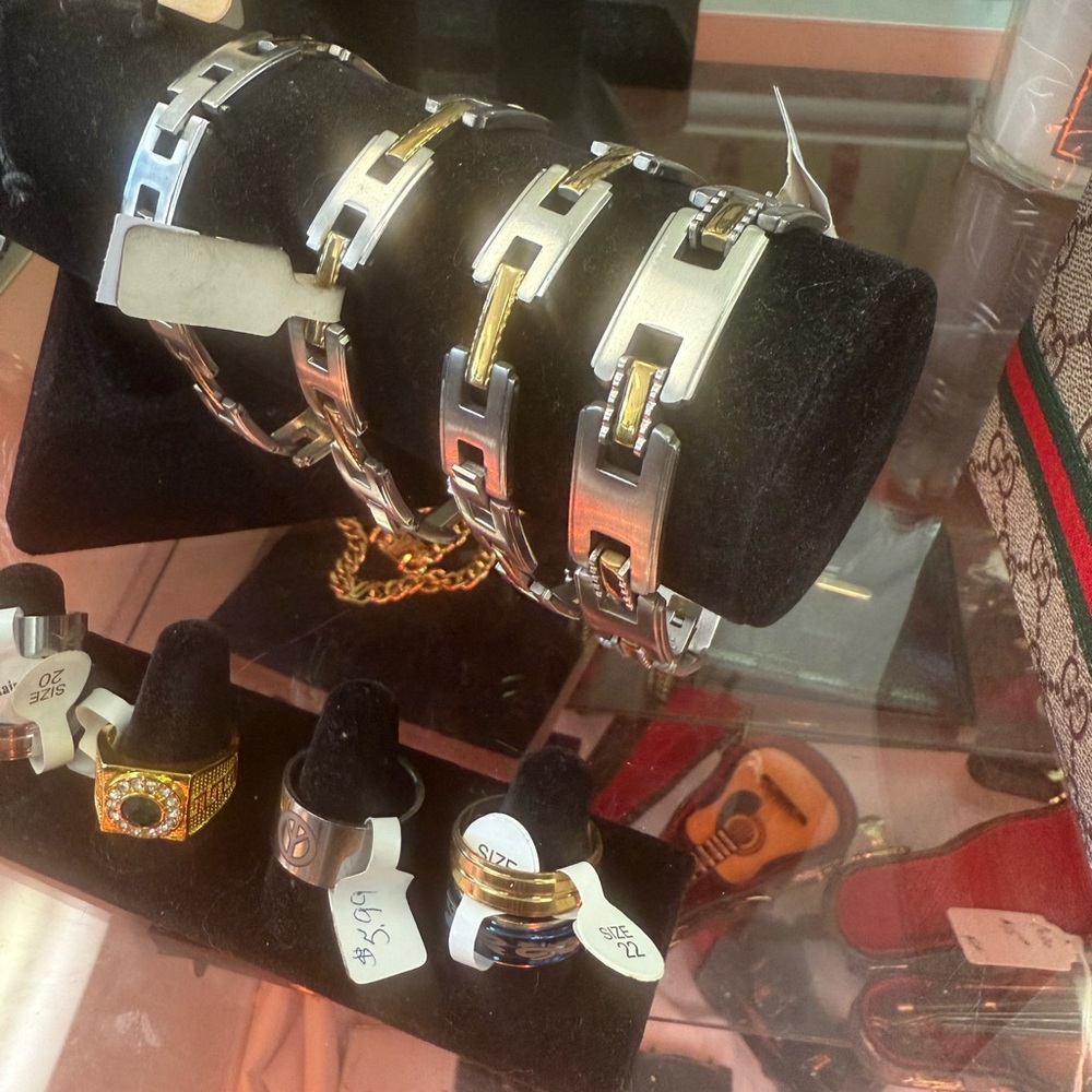 Silver and Gold Tone Bracelet
